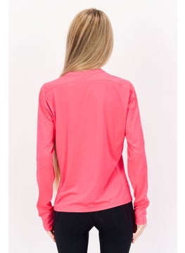 Brooks Women Sportswear Fit Brand Logo Training Top, Pink  - Image 2