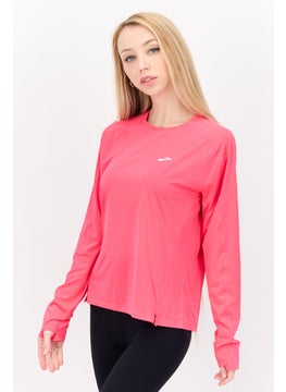 Brooks Women Sportswear Fit Brand Logo Training Top, Pink  - Image 4