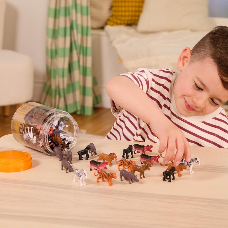 Terra by Battat Wild Animals In Tub Playset (60 pcs) - Image 3