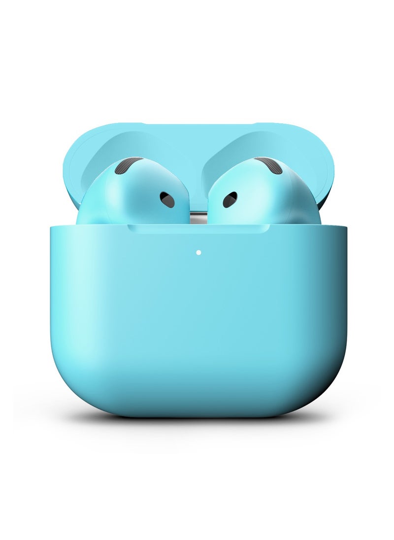 Craft MERLIN CRAFT CUSTOMIZED APPLE AIRPODS 4 BLUE BOLD  - Image 1