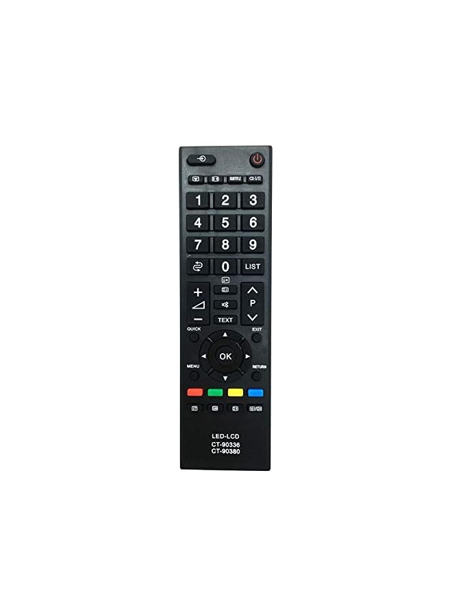 The Bros New CT-90336 CT-90380 Replace Remote Control for Toshiba HDMI LED TV 23PB200 Series 29PB200 Series 32PB200 Series 40PB200 Series 29PB202 Series 23PU200 Series 32PU200 Series 40PU200 Series - Image 2