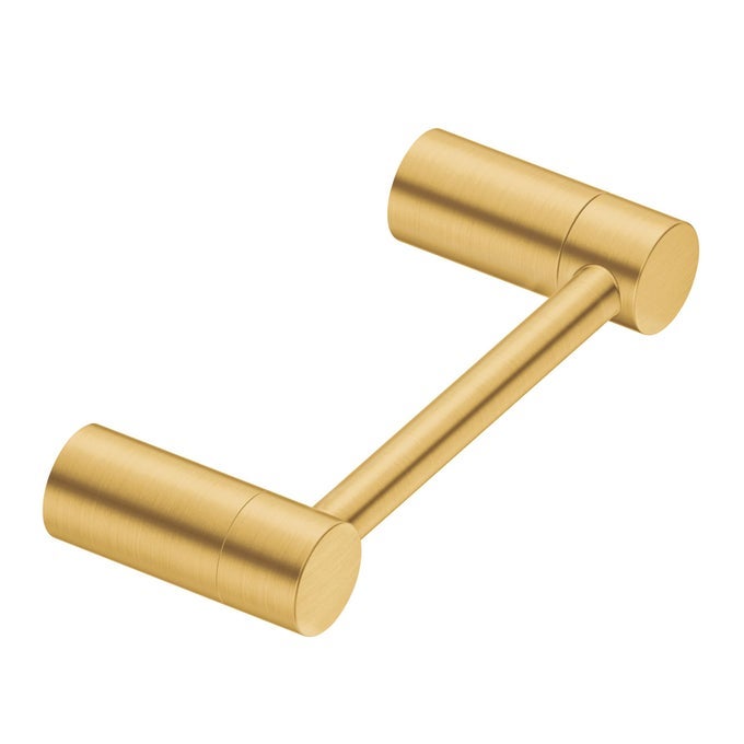 ALIGN BRUSHED GOLD PIVOTING WALL MOUNTED MODERN TOILET PAPER HOLDER FOR BATHROOM YB0408BG