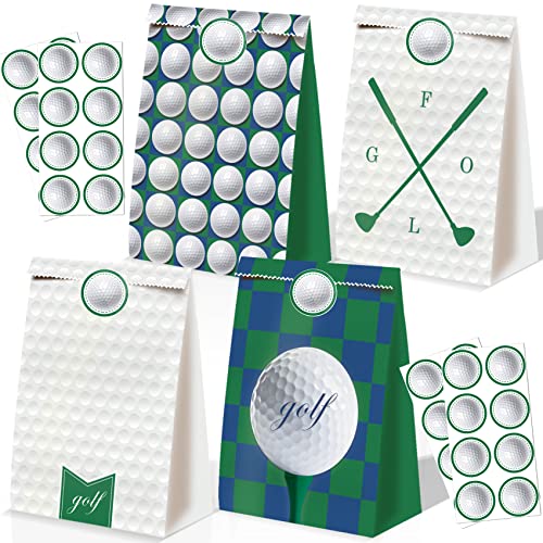 BQK 24pcs Golf Themed Party Decorations Golf Gift Bags with Goodies for Kids Birthday Parties - Image 1