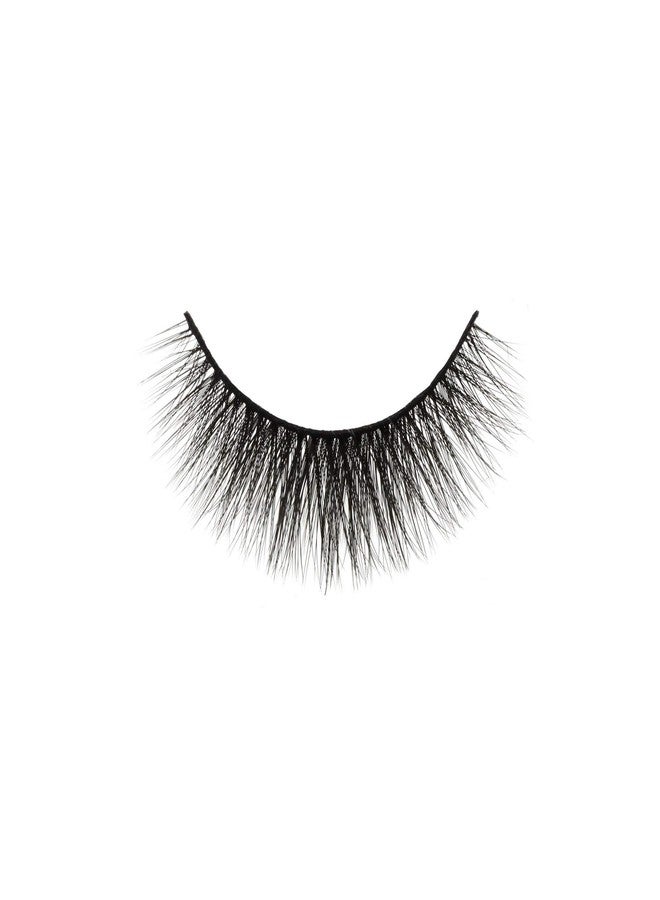 Amorus 3D Hand made Faux Mink Lashes #04 Black Nature fluffy light Reusable (12 pack) - Image 2
