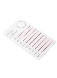 Salmue Eyelash Extensions Tray Plastic Eye Lash Stand Pallet Holder Eyelashes Black Mink False Lashes Mink Lashes Extensions Salon Use(02)  - Image 1