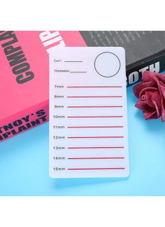 Salmue Eyelash Extensions Tray Plastic Eye Lash Stand Pallet Holder Eyelashes Black Mink False Lashes Mink Lashes Extensions Salon Use(02)  - Image 3