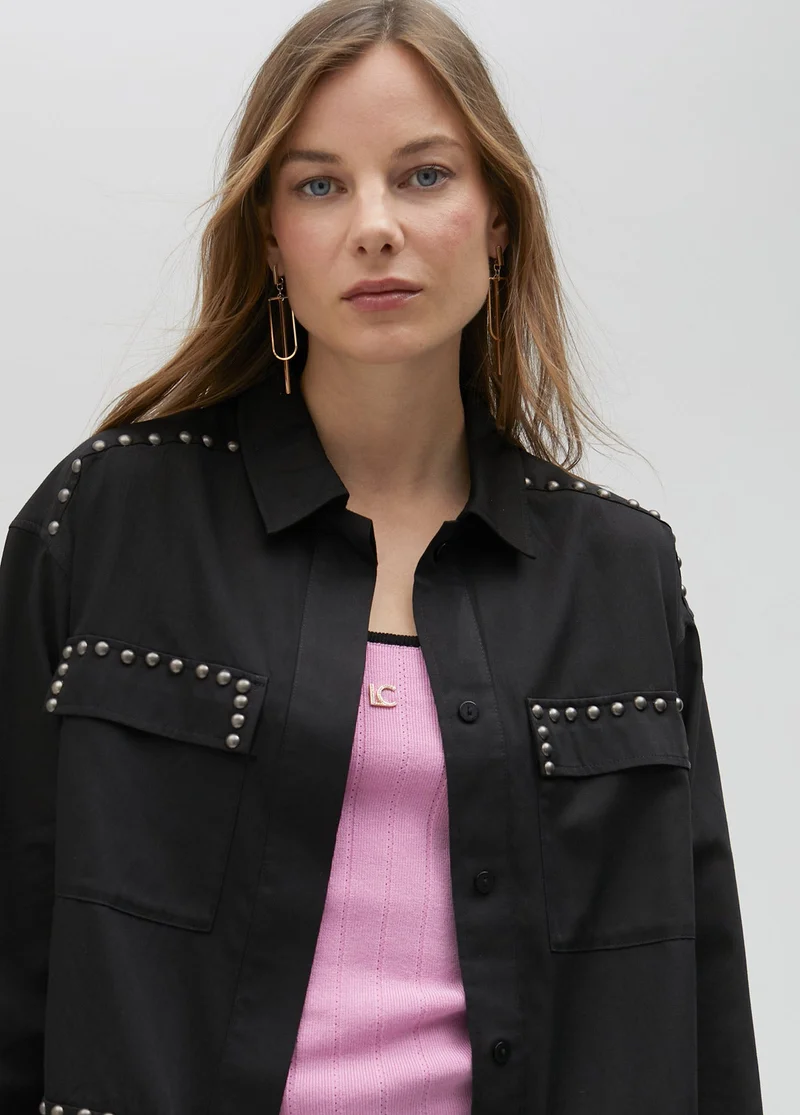 Lola Casademunt Studded overshirt