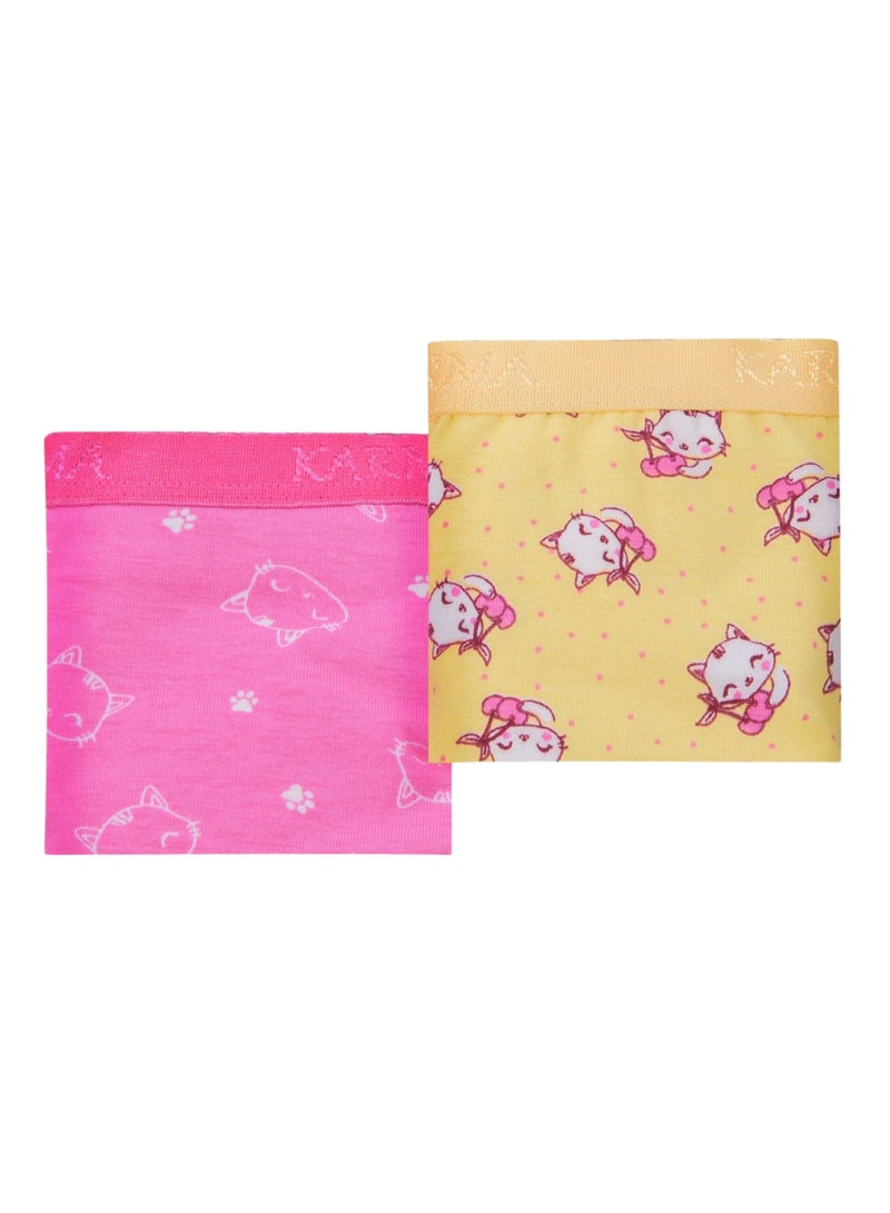 Karma Pack Of 4 Cotton Hot Short Underwear For Girls  - Image 3