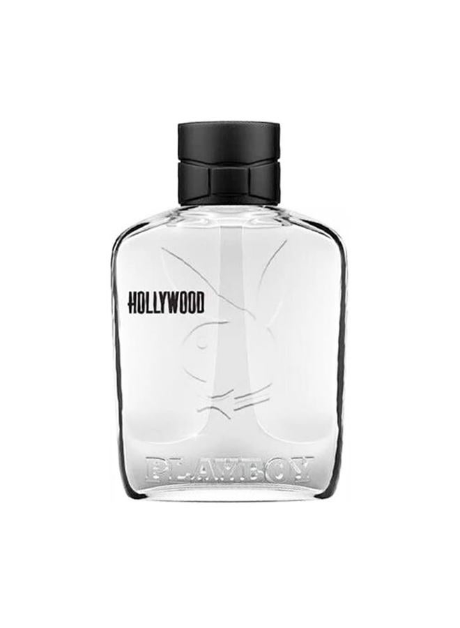 PLAYBOY عطور بلاي بوي هوليوود بخاخ أو دو تواليت 3.4 أونصة / 100 مل للرجال - Image 2