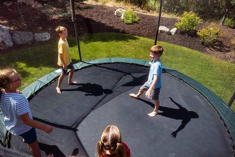 TRAMPOLINEPRO (سبورتسباور باونس برو 14 قدم موديل وول مارت) حصيرة استبدال الترامبولين 150 بوصة مع 72 حلقة لإطار دائري 14 قدم و 5.5 بوصة زنبركات - Image 5