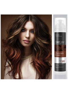 Erayba CoolColor Semi-permanent Color Cream C01 Chocolate Brown 100Ml  - Image 4