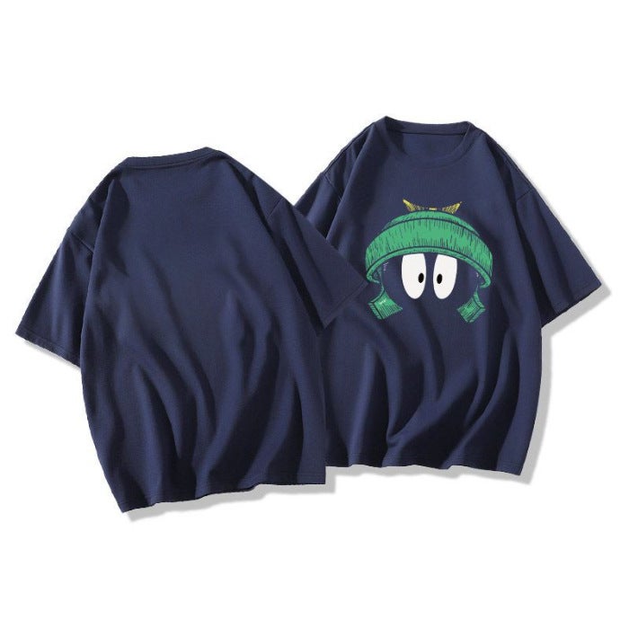 Plus Size 1.00 Kg-150.00 Kg Chubby Girl Loose Short-Sleeved T-Shirt Women'S American-Style Thin Design Sense Niche Casual All-Matching Top Fashion - Image 1