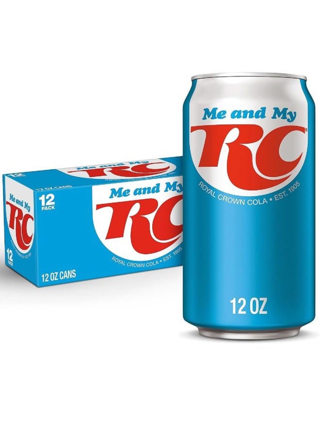 RC Cola Soda, 12 fl oz cans, 12 pack - Image 1