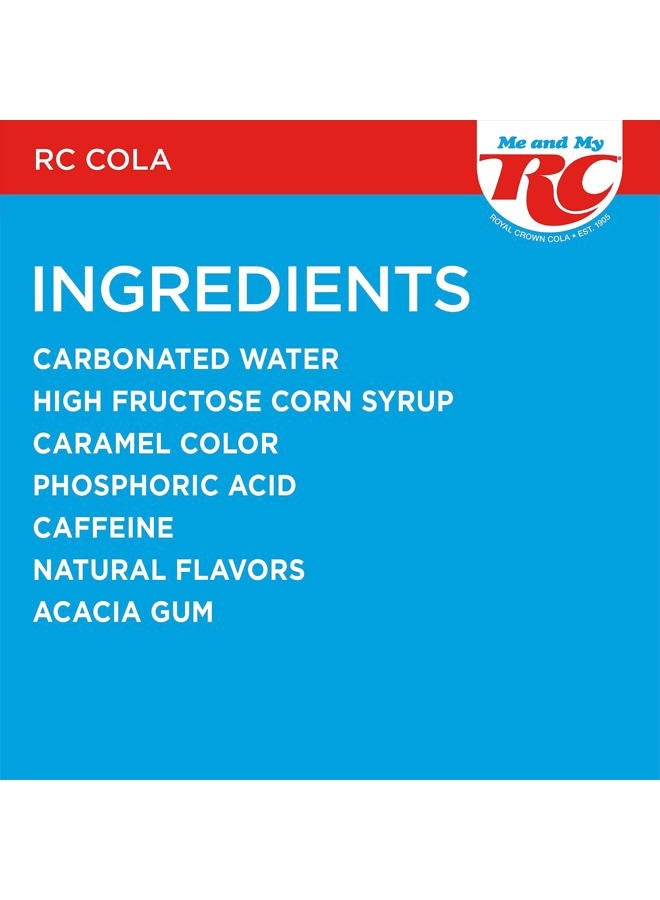 RC Cola Soda, 12 fl oz cans, 12 pack - Image 3