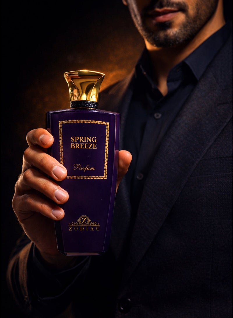 زودياك عطر زودياك سبرينغ بريز أو دو بيرفيوم 100 مل | عطر يدوم طويلاً للجنسين بنفحات دافانا، ونجيل الهند الهايتي، والجلد | أفضل عطر أو دو بيرفيوم 100 مل للاستخدام اليومي - Image 4