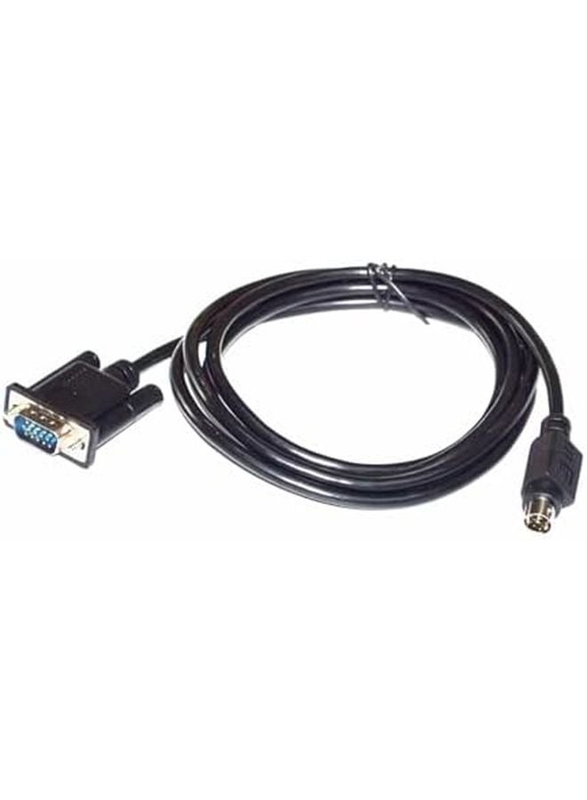 كابل VGA 15 دبوس ذكر إلى Mini DIN 8 دبوس 10 أمتار أسود - Image 3