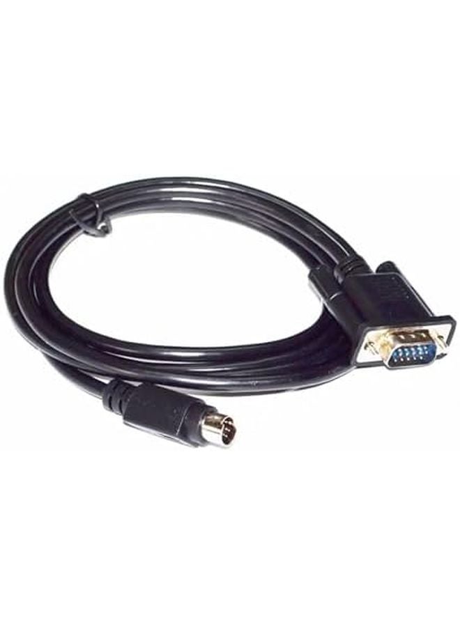 كابل VGA 15 دبوس ذكر إلى Mini DIN 8 دبوس 10 أمتار أسود - Image 4