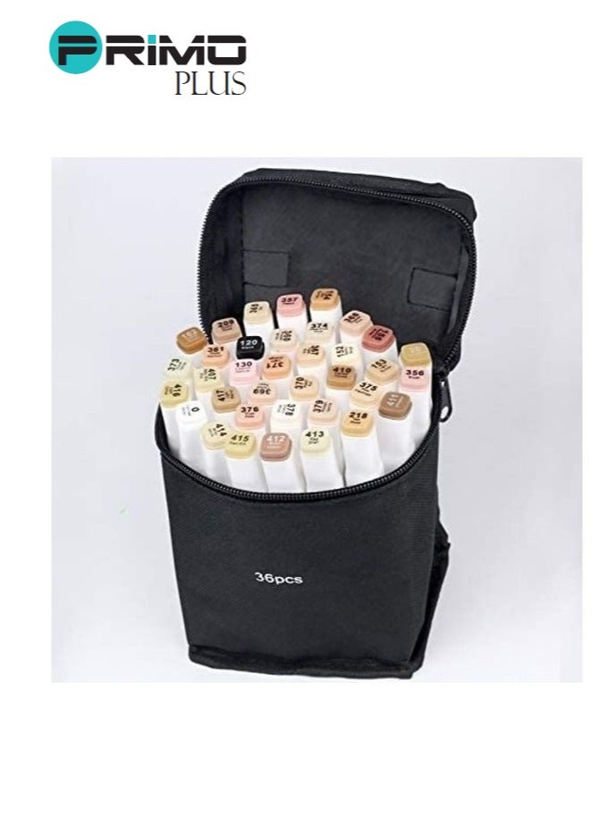 PRIMO PLUS 36-Piece Dual Tip Markers Multicolor - Image 1