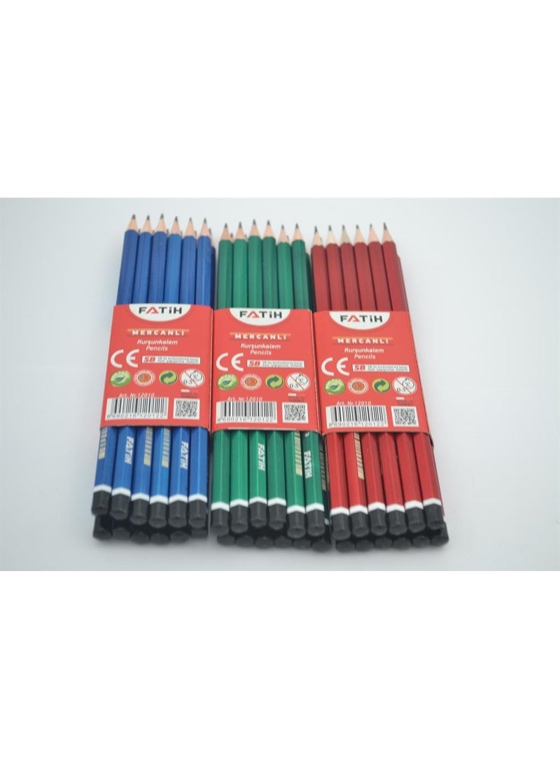 Fatih Pencil 36 Pieces 3 Colors  - Image 3