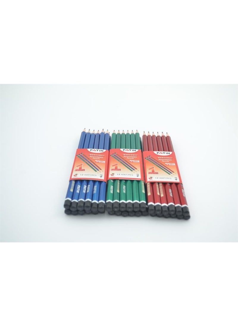 Fatih Pencil 36 Pieces 3 Colors  - Image 2