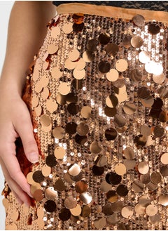 Ginger Sequin Mini Skirt  - Image 4