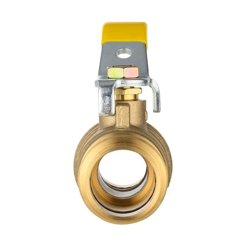EFIELD Pack of 2 EFIELD 12 Copper Press Ball Valve with EPDM Oring14 Turn Full Port Shut Off Stop Ball Valve For Copper Tubing Connection 2VALVE2422PCS - Image 2
