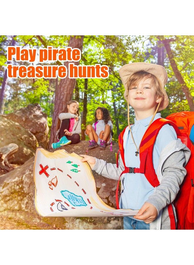 Skylety Pirate Treasure 100 Pieces Gold Coins And 100 Pieces Gem Jewelry Treasure Fake Gold Coins Toys For Pirate Party Decorations Halloween Adventure Themed Event Party Supplies  - Image 5