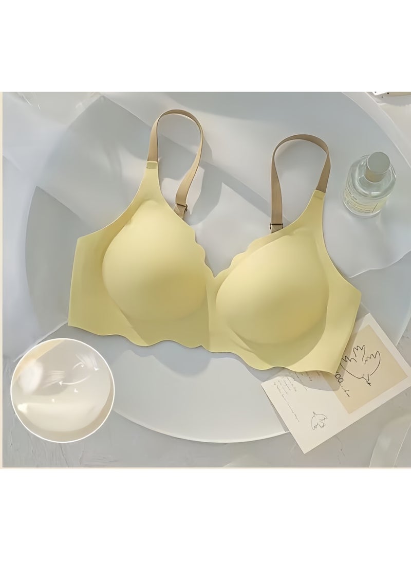 KUYING Brand New Comfortable Skin Friendly Breathable Bra  Set Of 5  - Image 4
