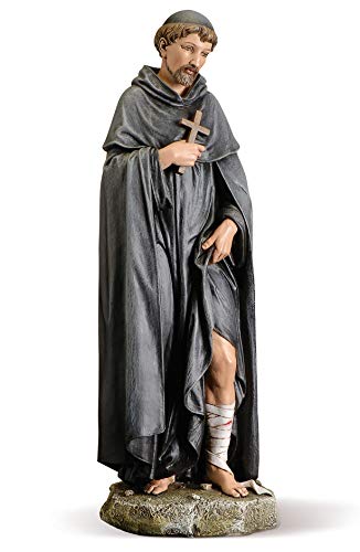 Joseph's Studio by Roman - St. Peregrine Figure, 10" Scale Renaissance Collection, 10" H, Resin and Stone, Religious Gift, Decoration - Image 1
