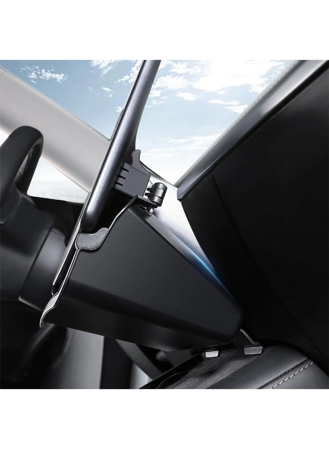 HPS Center Console Organizer for Tesla Model Y Model 3, Under Central Control Screen Storage Box for Model Y Model 3  - Image 2
