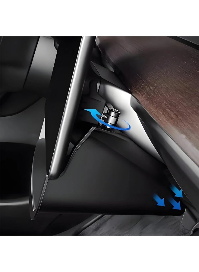 HPS Center Console Organizer for Tesla Model Y Model 3, Under Central Control Screen Storage Box for Model Y Model 3  - Image 3