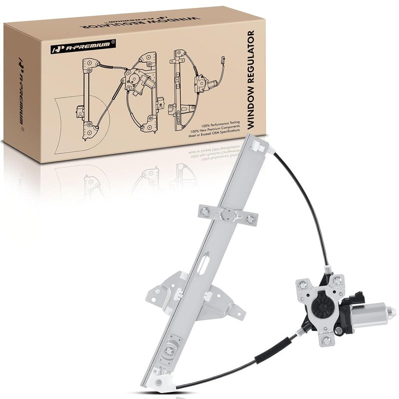 A-Premium Power Window Regulator with Motor for Chevrolet Impala 2000-2005 Front Right Passenger Side - Image 1