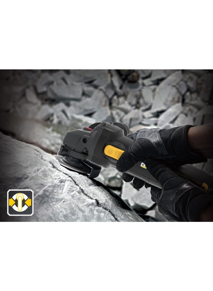 كاتربلر صاروخ زاوية CAT DX371 – 750 واط | 4.5 بوصة (115 مم) جلاخة كهربائية احترافية للقطع والجلخ والصنفرة | صاروخ كهرباء للحديد والمعادن وأعمال الصيانة | Angle Grinder CAT - Image 5