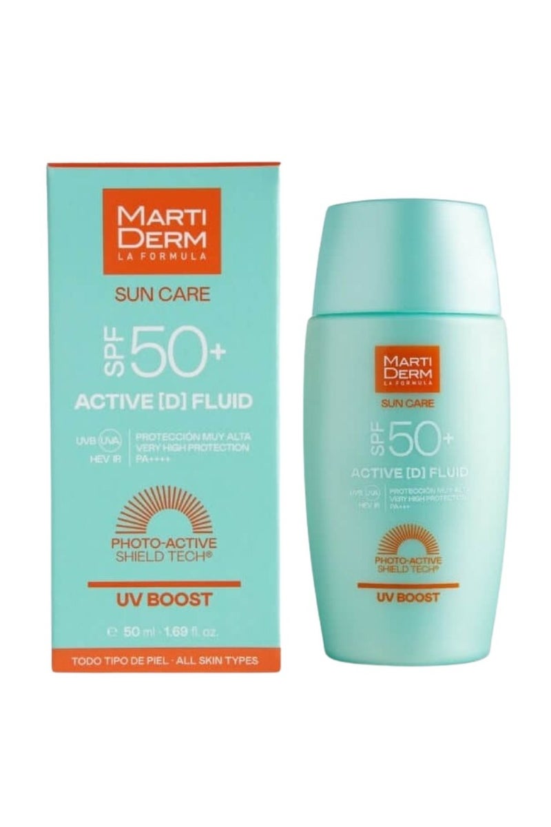 مارتيديرم واقي شمس سائل من مارتيديرم SPF50+ Active [D] 50 مل - Image 2
