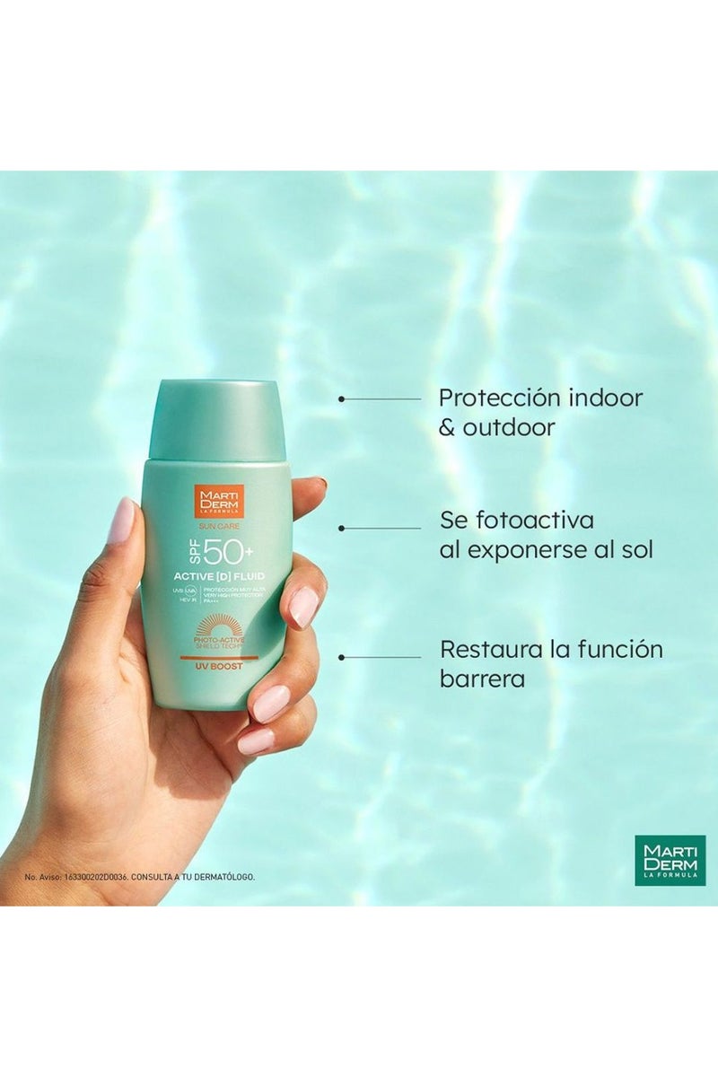 مارتيديرم واقي شمس سائل من مارتيديرم SPF50+ Active [D] 50 مل - Image 3