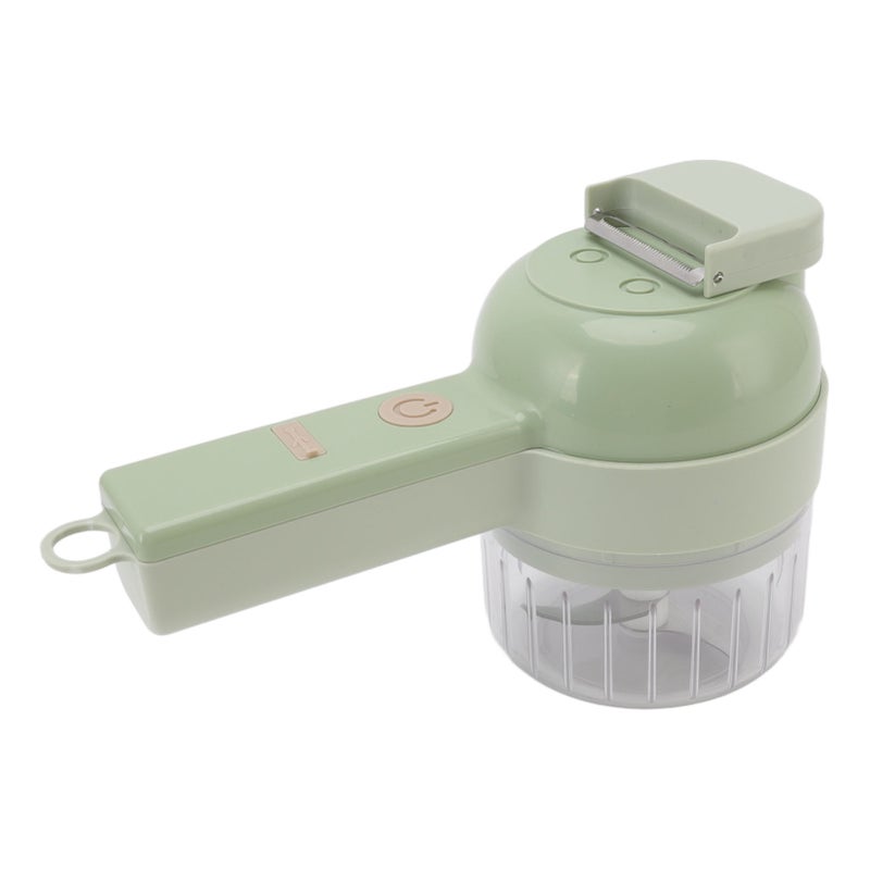 4 in 1 Electric Vegetable Cutter Mini 200ml USB Charging Handheld Wireless Food Processor for Garlic - Image 2