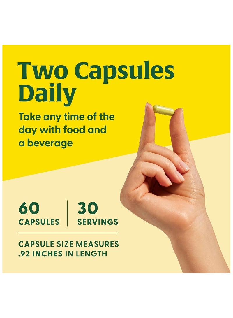 MegaFood ميغا فود كيرسيتين مع بروميلين - دعم مضاد أكسدة قوي لوظيفة المناعة وصحة الجهاز التنفسي 60 كبسولة، 30 حصة - Image 3