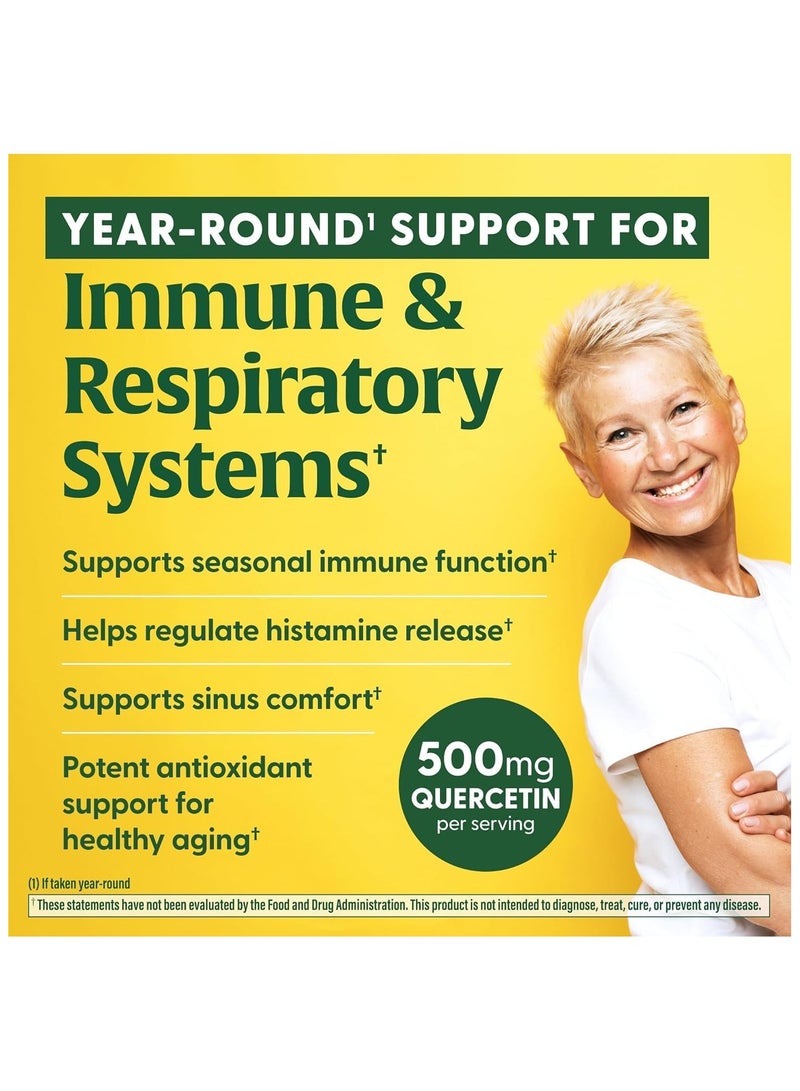 MegaFood ميغا فود كيرسيتين مع بروميلين - دعم مضاد أكسدة قوي لوظيفة المناعة وصحة الجهاز التنفسي 60 كبسولة، 30 حصة - Image 5