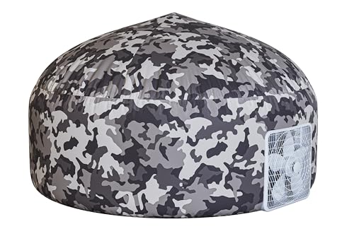 Skywin Camo Shadow Fort Air Tent for Kids 77 x 50 Builds in 30 Sec Toddler Tents Indoor for Imaginative Play Kids Forts Indoor PlayhousePerfect Christmas or Birthday Gift Fan Not Incl - Image 1