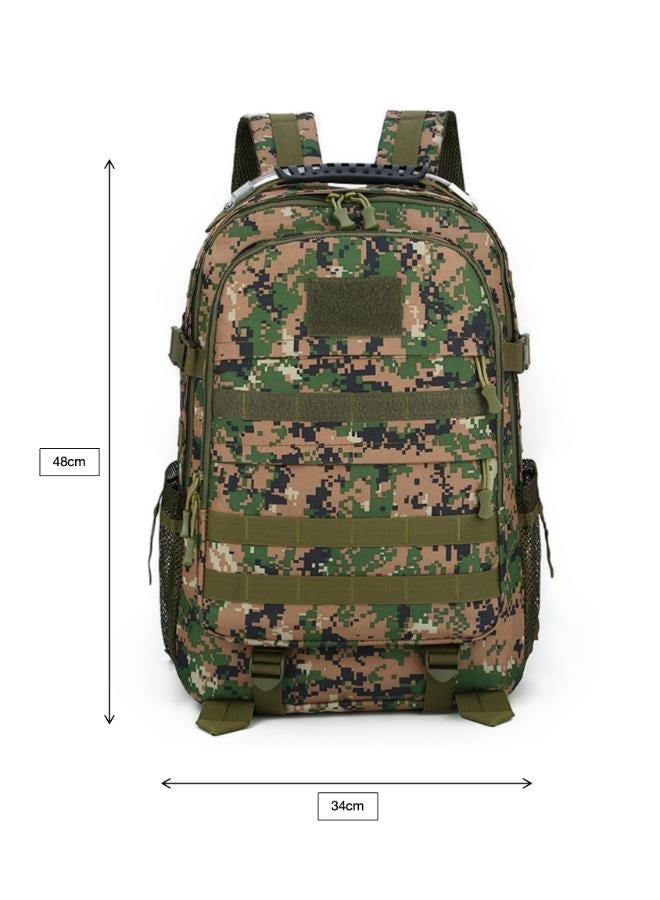 No brands Men's Large Tactical Backpack with DIY System for Travel Work Camping Hunting Hiking Sports - Image 2