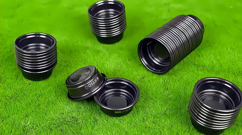 MRTIOO 100 pcs 0.5oz Crested Gecko Food and Water Feeding Cups, Reptile Feeder Bowls, for Lizard and Other Small Pet Ledge Accessories Supplies - Black - Image 5