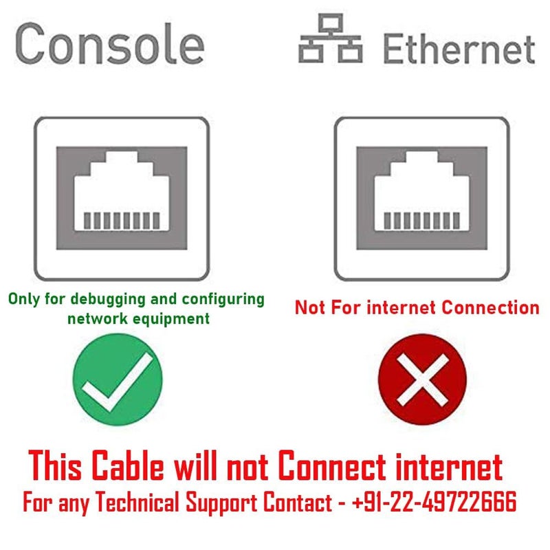 ETZIN كابل وحدة التحكم، 6 قدم USB إلى RJ45 محول تسلسلي ملحق أساسي للموجهات/المفاتيح لأجهزة اللابتوب (USB إلى RJ45) أزرق سماوي، 1.8 متر EPL-869C - Image 4