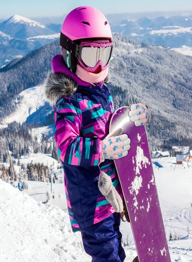 coclothy Winter Ski Gloves for Kids, Warmest Waterproof and Breathable Snow Gloves for Cold Weather, Touchscreen Snowboard Glove for Boys & Girls - Image 2