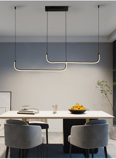 LOOPITYS 90CM - Three color temperature - Modern luxury - Restaurant pendant light, bedroom pendant light, 150cm height adjustable,chandelier  - Image 1
