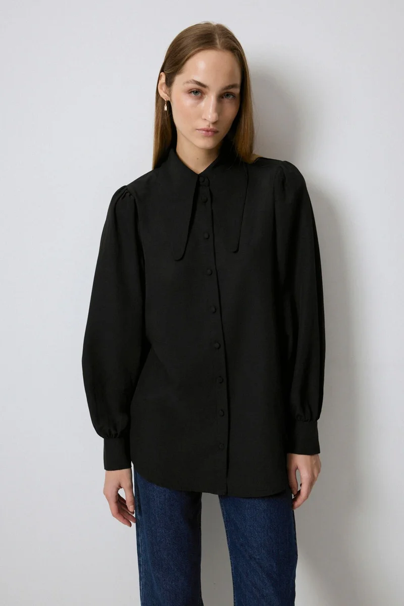 توتشي Collar Detail Shirt