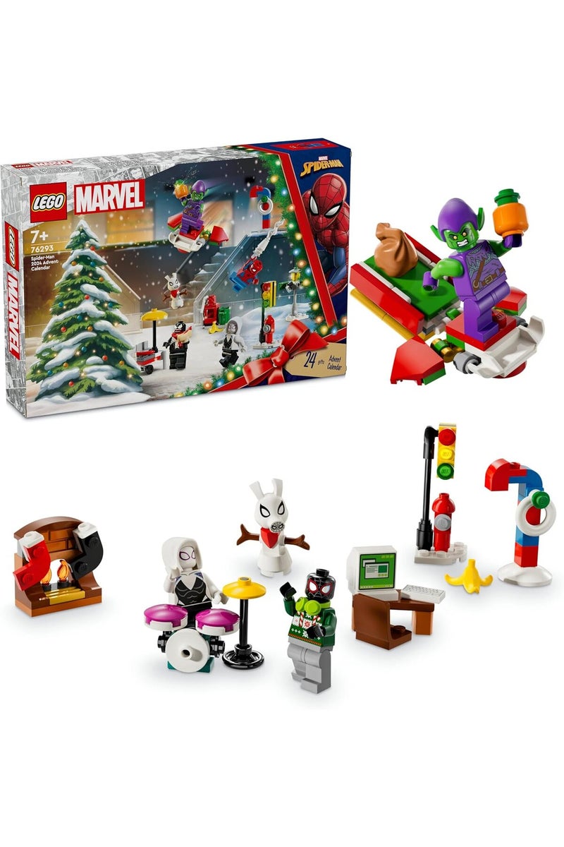 LEGO Marvel Spider-Man 2024 Advent Calendar (76293) - Image 1