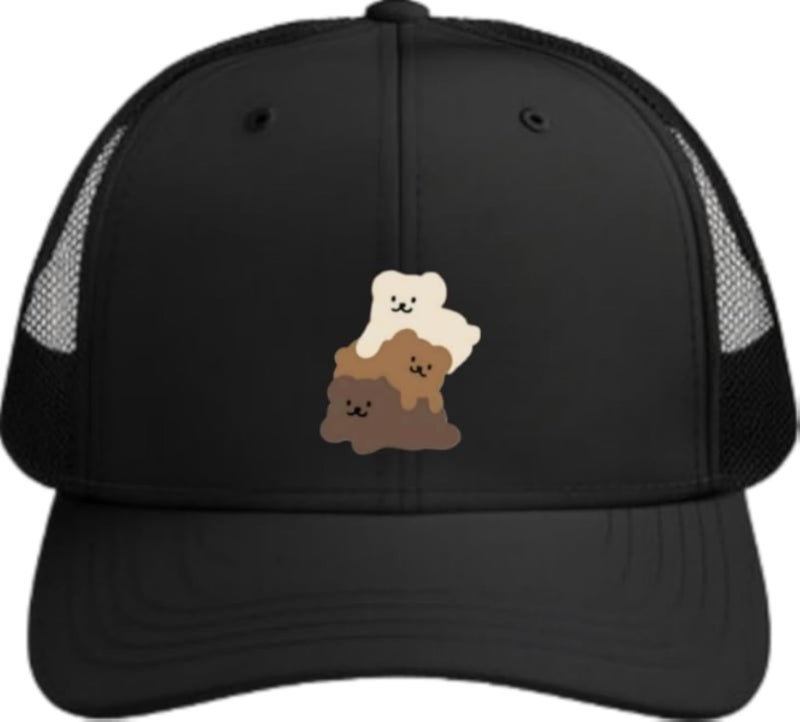 bear Baseball cap Black 20