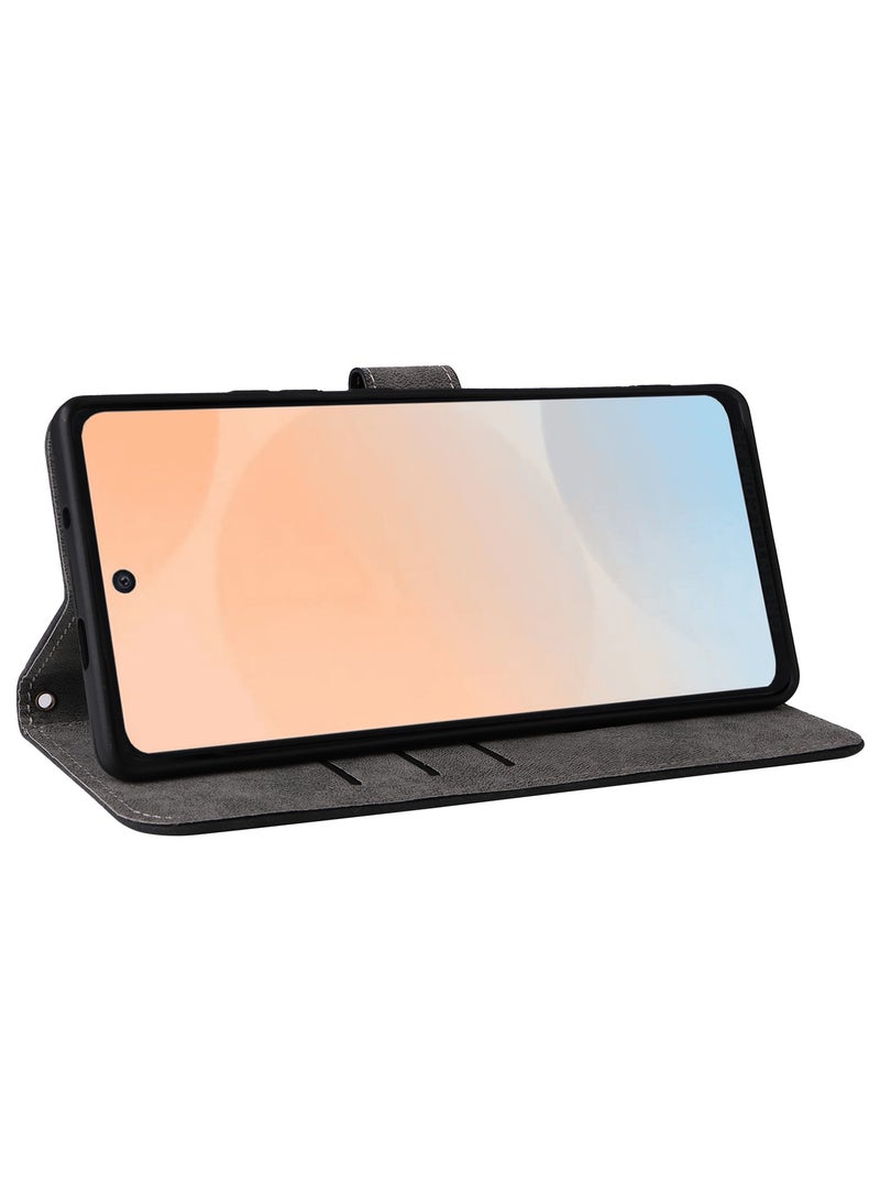 حافظة هاتف لـ Infinix Hot 50 Pro+ 4G مع حماية RFID وغطاء محفظة من جلد PU مع حامل بطاقات غلاف واقي مضاد للصدمات - Image 4