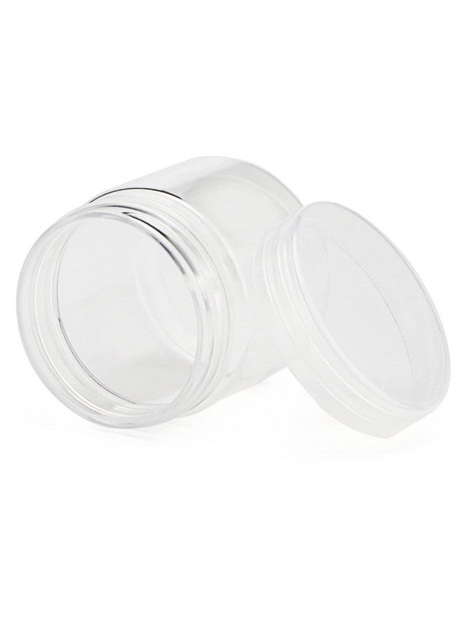 MUKLEI 70 Pcs 2Oz Clear Plastic Bead Containers Round Bead Containers With Lids Mini Sample Container For Lotions Beads Candies Spice - Image 4