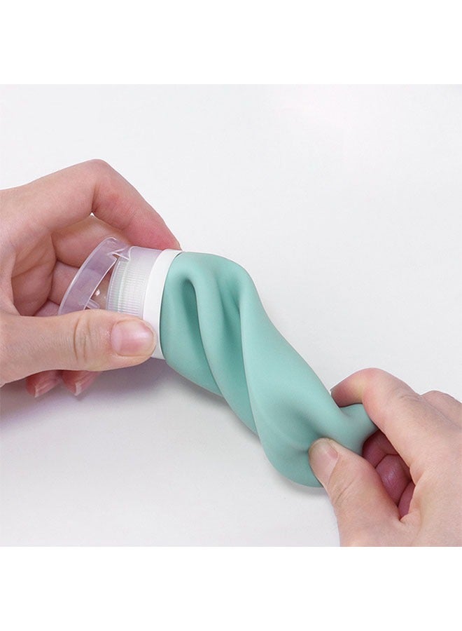 3pcs Travel Bottles Set for Toiletries, 60ml Refillable Leak Proof Squeezable Silicone Tubes - Image 3